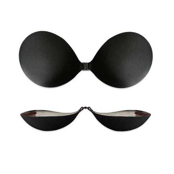 Самоклеючий бюстгальтер невидимка Fly Bra - Чорний - Еротична білизна | Зображення 4