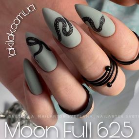 Гель-лак Moon Full Summer №625 оливковый серый 8мл