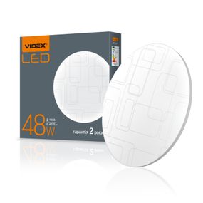 LED светильник VIDEX 48W 4100K настенно-потолочный прямоугольники
