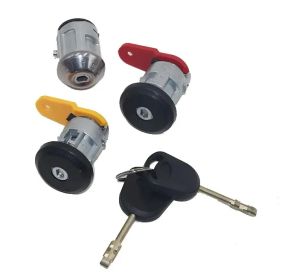 Ford Fiesta Mk5 (99-02) замок запалювання + личинки замків дверей (2 шт комплект) + ключі, Форд Фієста 5