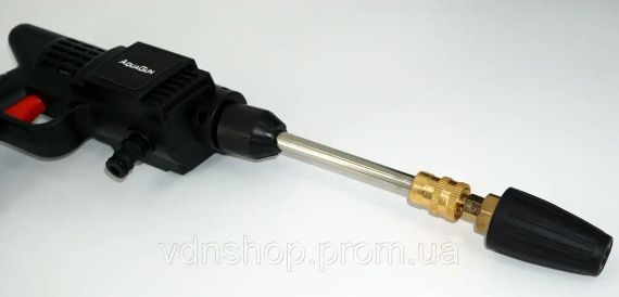 Мойка высокого давления Даджет AquaGun беспроводная мойка с работой от аккумуляторных батарей | Зображення 1