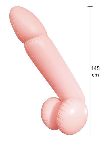 Надувна іграшка Hidden Desire Fuck Dolls у формі пеніса, 145 см Sex Aura | Зображення 2