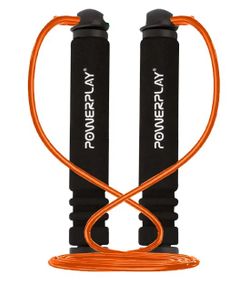 Скакалка PowerPlay 4205 Classic Plus Jump Rope Помаранчева 2,7 м (PP_4205_Orange)
