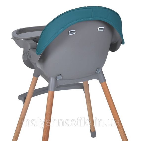 Стульчик для кормления LUMI ME 1111 Teal экокожа | Зображення 6