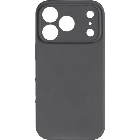 Чохол Silk Full Camera Protective (AA) NO LOGO для Apple iPhone 17 Pro / 18 Pro (6.3") Сірий / Dark Gray | Зображення 1