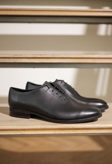 Чоловічі класичні чорні туфлі - оксфорди Ікос 223 39 розмір | Зображення 1