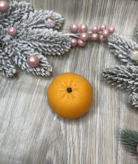 Сувенирное мыло «Мандарин», подарочное мыло с ароматом мандарина