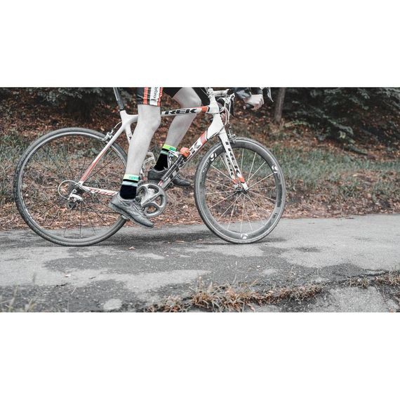 Шкарпетки водонепроникні Dexshell Pro visibility Cycling, р-р XL (47-49), з зеленою смугою | Зображення 6