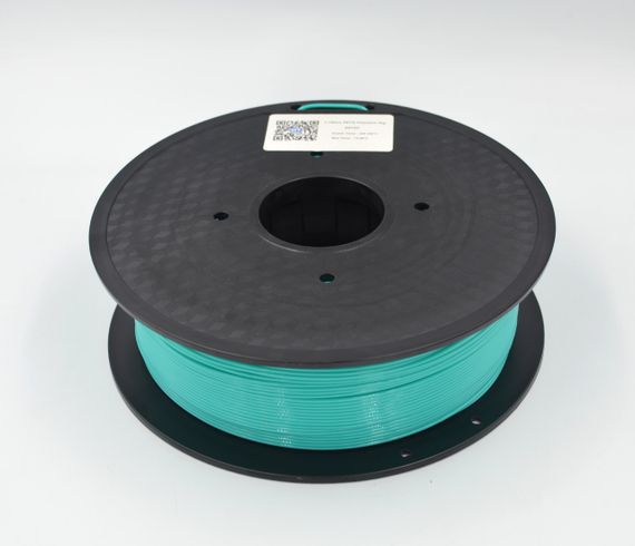 PETG-пластик MT Filament для 3D-принтера 1.75 мм 1 кг 3272С морская волна (3DMT-PETG1.75-01-3272С) | Зображення 1