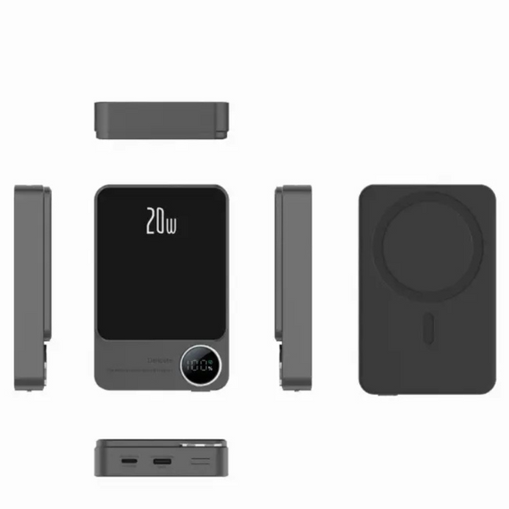 Портативний зарядний пристрій Q9 MagSafe 10000 mAh з бездротовою зарядкою та потужністю 20 Вт знижка | Зображення 3