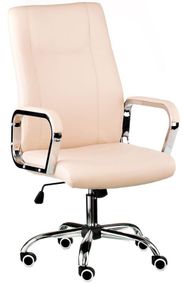 Офисное кресло Marblе bеigе реплика дизайнерского кресла Eames Style HB Ribbed