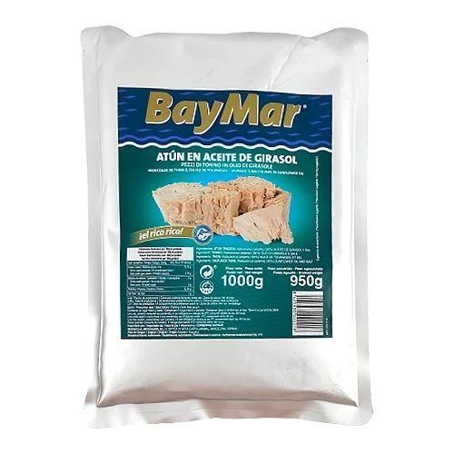Тунец филе в  подсолнечном масле BayMar, 1000г