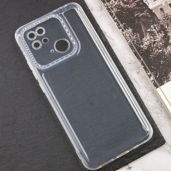 Чехол TPU Starfall Clear для Xiaomi Redmi 10C Прозрачный | Зображення 3