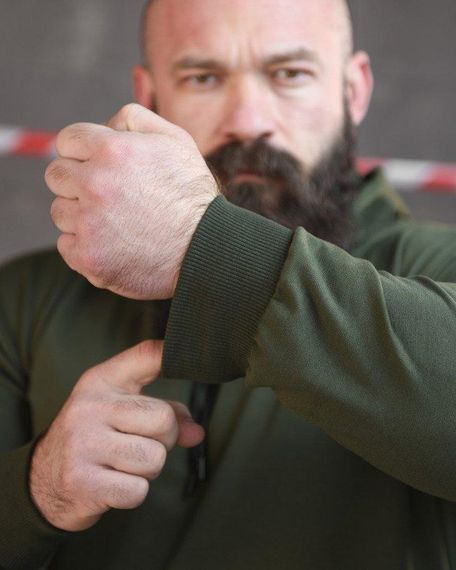 Худі maklin дрон олива НП4980 | Зображення 5