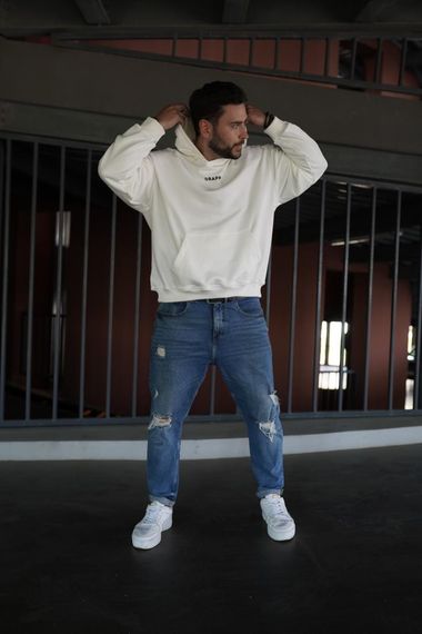 Худі з мерчем ДТФ (оверсайз) | Зображення 4