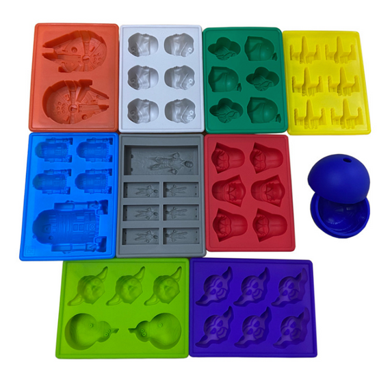 Набір силіконових форм для льоду Star Wars 10 шт.