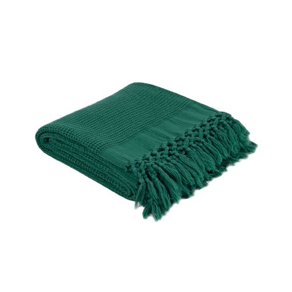 Плед Lotus Home 11253 Туреччина 130*170 см  Бавовна + бамбук Зелений