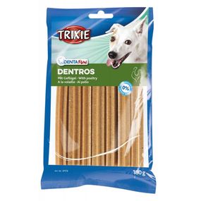 Ласощі для собак Trixie Denta Fun Dentros з м'ясом птиці 180 гр