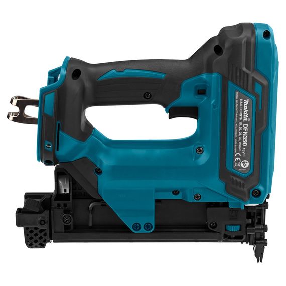 Пістолет штифтозабивний акумуляторний Makita DFN350Z (18GA, 15-35 мм, LXT, без акумуляторів та зарядного пристрою) | Зображення 4
