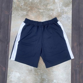 Шорти лампас синьо-білий XS S, синьо-біл, Шорти