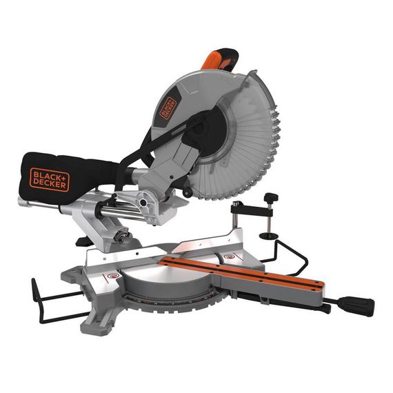 Пила торцювальна мережева BLACK+DECKER BES710 | Зображення 1