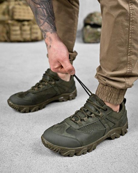 Тактичні кросівки OMEGA сітка олива ДЛ6570 | Зображення 1