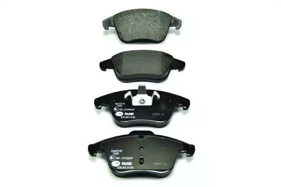 Колодки передні гальмівні Mondeo 07-/Volvo S60/V60 10-/V70 02-/XC 70 08, HELLA PAGID (8DB355012891) | Зображення 1