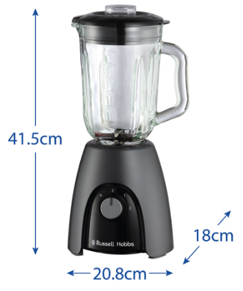 Стаціонарний  лендер Russell Hobbs 27121-56 Matte Charcoal Jug Blender | Зображення 7