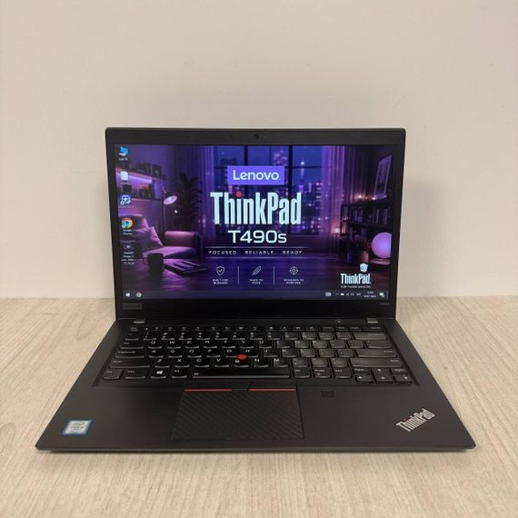 Ноутбук Б-клас Lenovo ThinkPad T490s / 14" (1920x1080) IPS / Intel Core i5-8365U (4 (8) ядра по 1.6 - 4.1 GHz) / 8 GB DDR4 / 128 GB SSD / Intel UHD Graphics 620 / WebCam б/в | Зображення 1