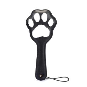 Паддл в виде кошачьей лапки Liebe Seele Round Paddle Black/White Sex Aura