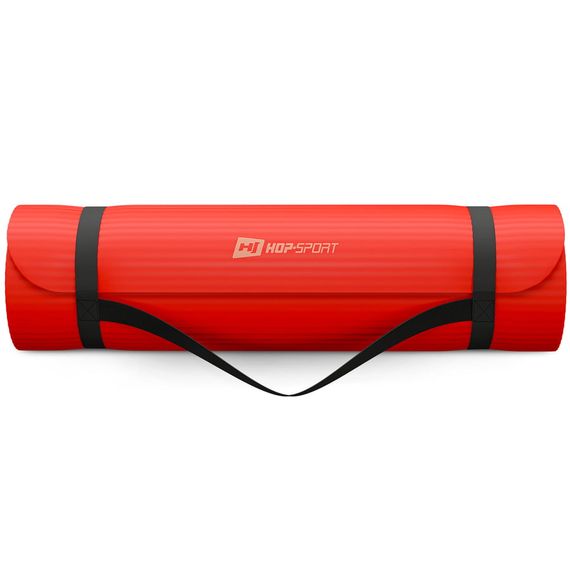 Коврик для йоги Hop-Sport HS-NB016GM NBR 1,5см червоний | Зображення 6