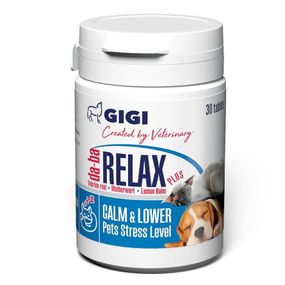 Вітаміни з заспокійливою дією для собак та котів GiGi Da-Ba Relax Plus 30 табл