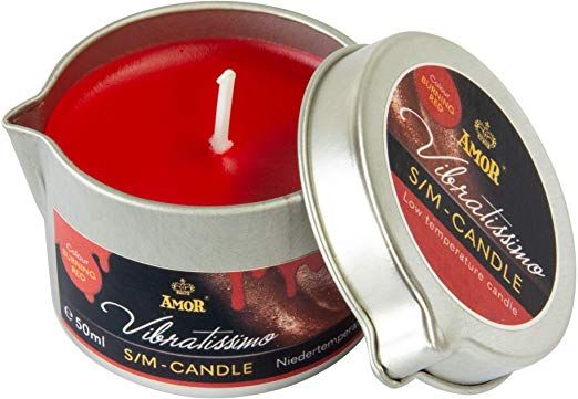 Масажна свічка - Vibratissimo Burning Red, 50 мл
