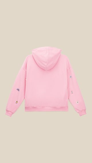 Толстовка з принтом жіноча LAWA P-WT02314 M Рожевий shop (2000999563027) | Зображення 3