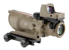 Прицел оптический Trijicon ACOG 4x32 сетка .223 Red Chevron/RMR Оптический прицел Снайперский прицел Прицел