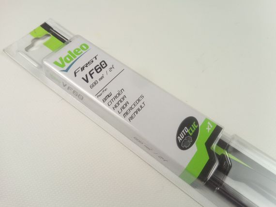 Щітка склоочисника "Valeo" VF60 (600 мм), 1 шт. блістер (575560) | Зображення 1