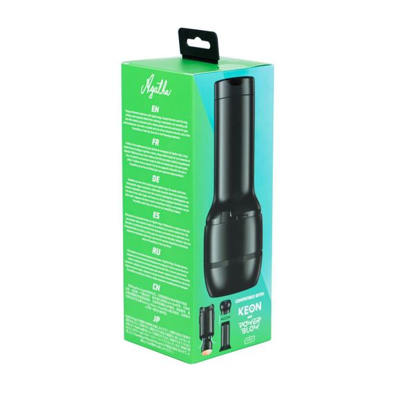 Мастурбатор Kiiroo Feel Agatha Vega PBC, совместимый с PowerBlow и Keon sexstyle | Зображення 9