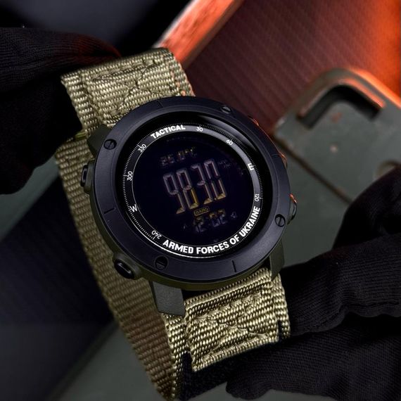 Чоловічий годинник Awarder 036 Nylon Tactic Black-Army Green | Зображення 4