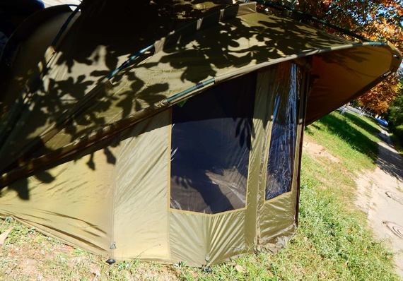 Намет 3-х місний туристичний для відпочинку риболовний намет Ranger EXP 3-mann Bivvy | Зображення 9