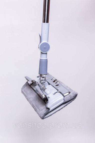 Швабра для підлоги з телескопічною ручкою та насадкою, підходить для плитки, ламінату, лінолеуму, прибирання дому HP-35015-50 | Зображення 4