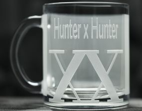 Подарочная чашка для чая кофе 320 млс c гравировкой аниме Охотник на Охотника  Hunter × Hunter
