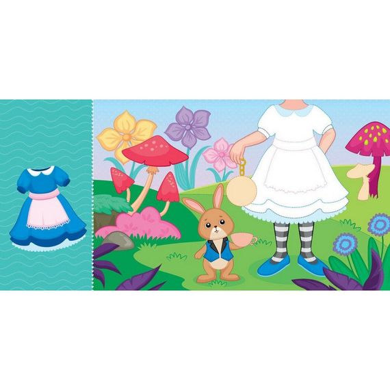 Дитяча книжка з наклейками Одягни ляльку "Крихітка Софія на маскараді" 615009 | Зображення 2