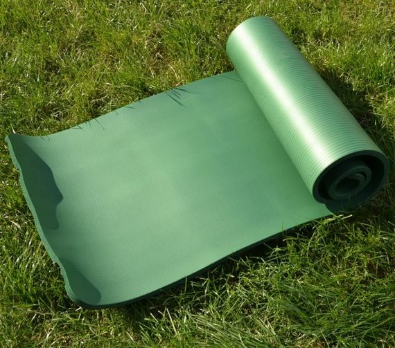 Килимок для йоги та фітнесу PowerPlay 4151 NBR Performance Mat Зелений (183x61x1.5) (PP_4151_Green) | Зображення 1