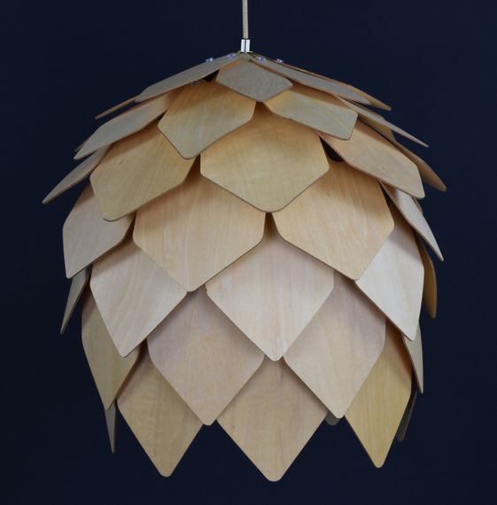 Люстра підвісна на 1 лампочку 27757 Латунь 45-180х40х40 см. | Зображення 1