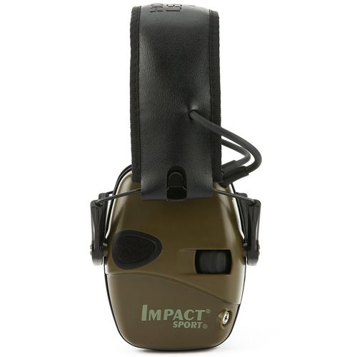 Наушники активные стрелковые шумоподавляющие защитные Impact Sport, с чехлом | Зображення 3