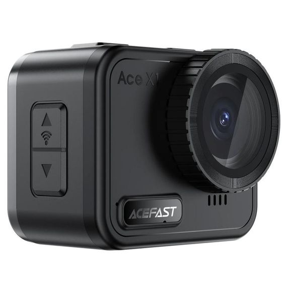 Экшн-камера Acefast X1 4K sports waterproof IPX8 Black | Зображення 2