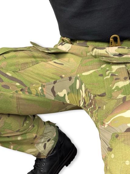 Тактичні штани RAPTOR PRO Gen. 2 з наколінниками та еластичними вставками (вогнетривкі) Мультикам 48/5 | Зображення 4