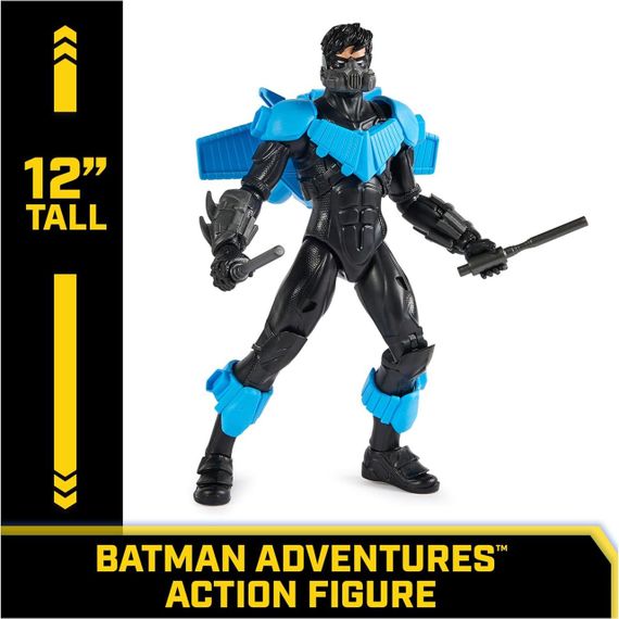 Оригинал DC Comics Batman Adventures Nightwing Бэтмен 30 см игровая фигурка Найтвинг с комплектом брони | Зображення 3