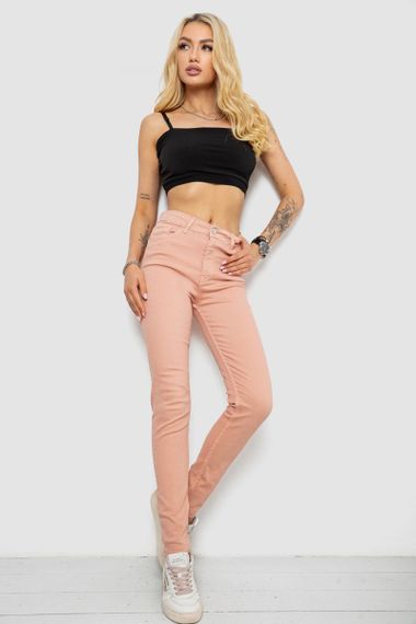 Джинси жіночі Slim Fit, колір пудровий, 182R1489S19 | Зображення 1