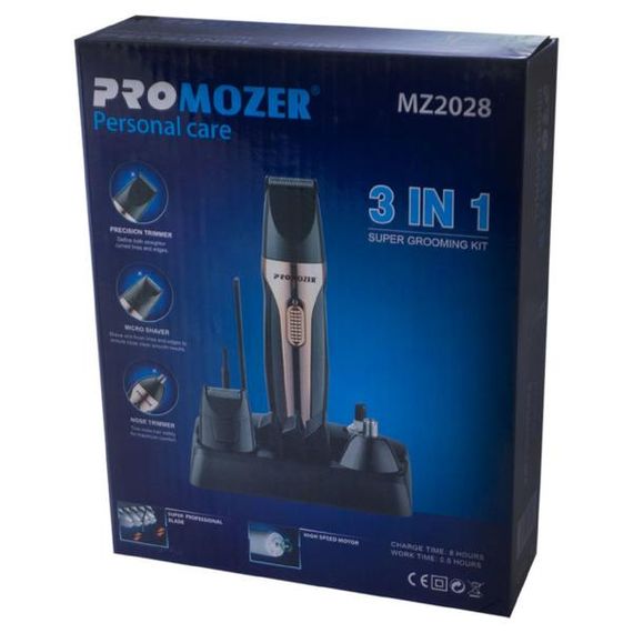 Машинка для стрижки з ергономічним дизайном Mozer MZ-2028 (46582-mz 2028_230) | Зображення 9